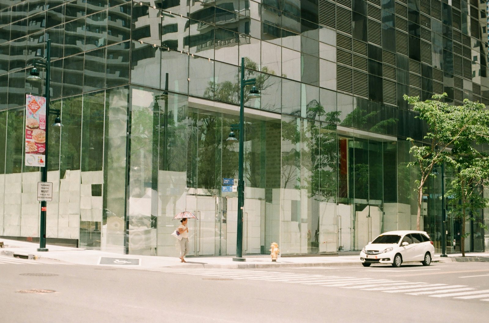 Street view of Bonifacio Global City, Metro Manila, Philippines